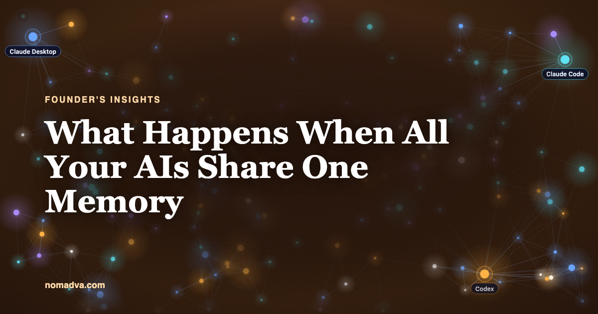 What Happens When All Your AIs Share One Memory